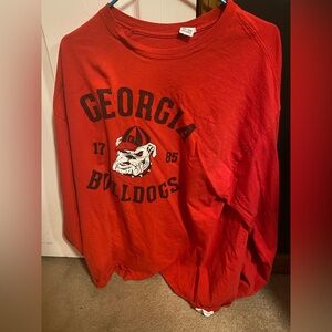 Georgia Bulldogs Red Sweatshirt